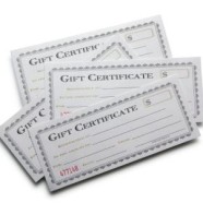 Gift Certificates